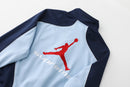 Supreme x Jordan Tricot Track Jacket Blue